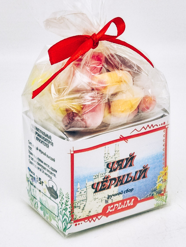 Чай черный ручной сбор 35гр + парварда 50гр Крым