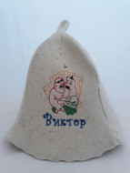 Шапка для бани и сауны «Виктор» Шапка для бани и сауны «Виктор»