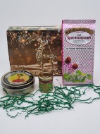 Набор 560 Праздничный чай, леденцы, и мед с новым годом Набор 560 Праздничный чай, леденцы, и мед с новым годом