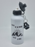 Бутылка 600мл для воды алюминиевая 11