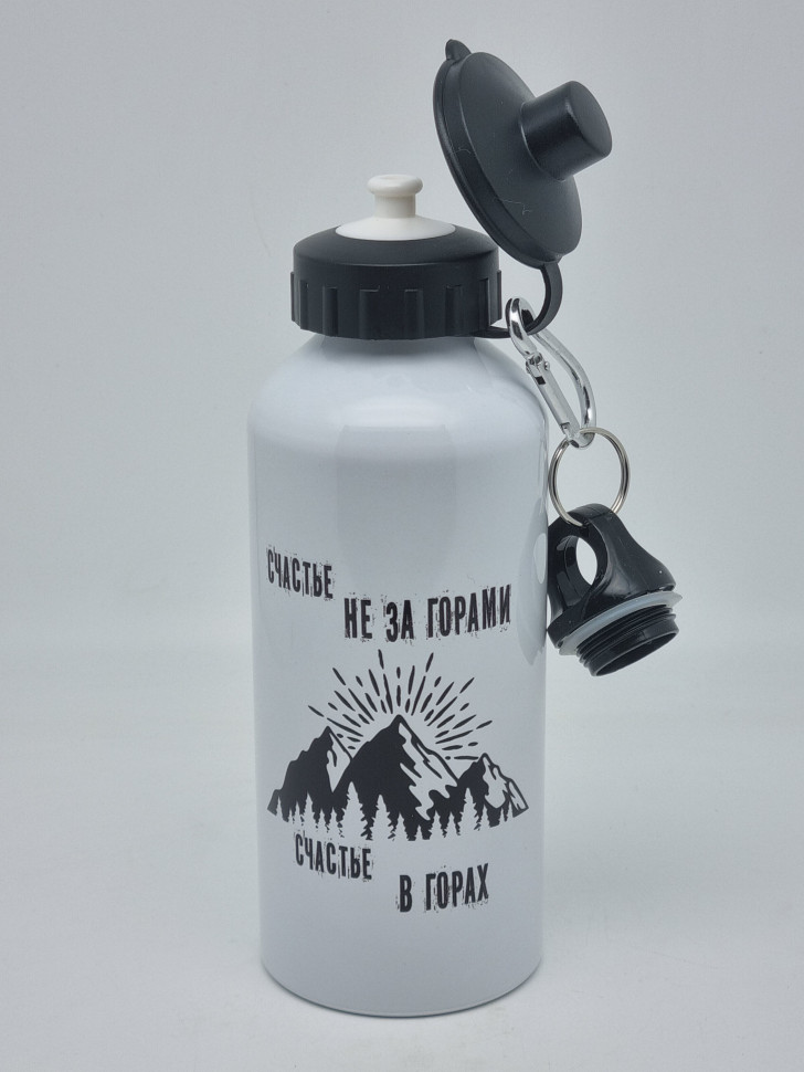 Бутылка 600мл для воды алюминиевая 11