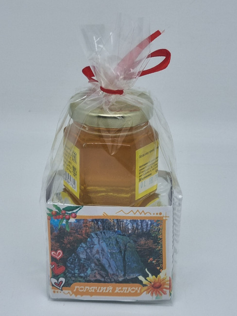 Краснополянский чай "Высокогорный" 40гр +мед 50гр Горячий Ключ