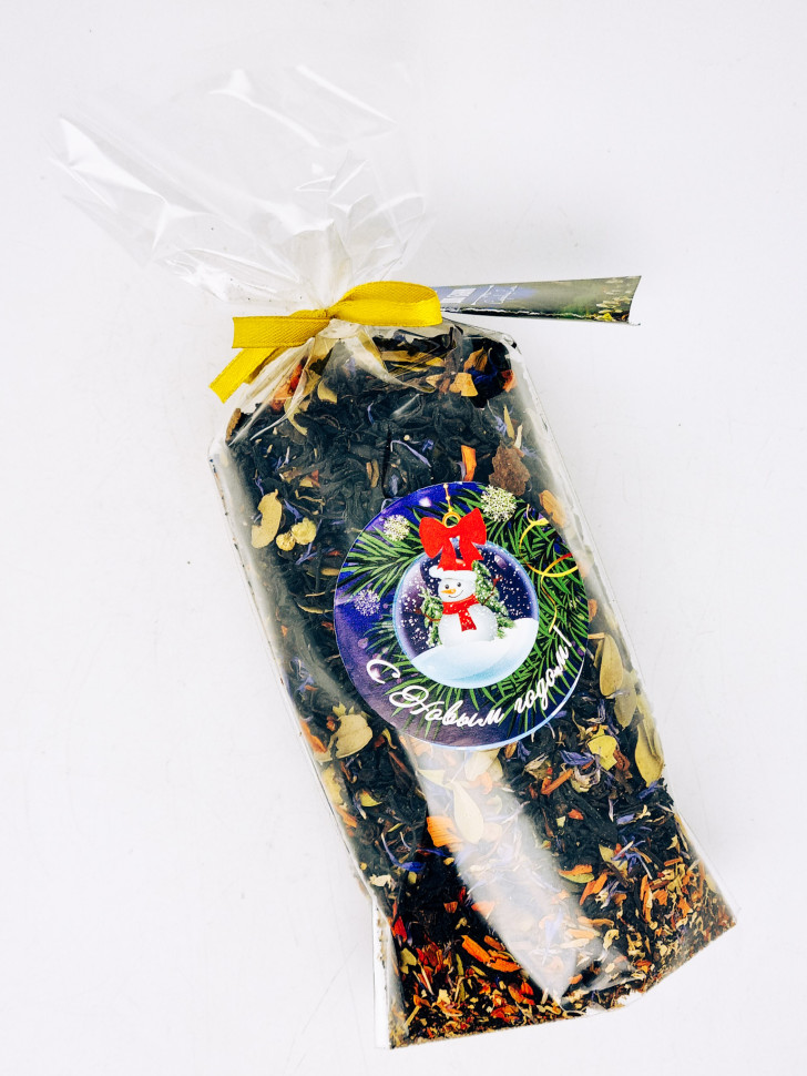 Подарок на новый год Краснополянский чай для бани и сауны фруктовый ручной сбор 100гр