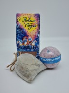 Набор 246 для бани соль для ванны СПА и запарка эвкалипт с новым годом