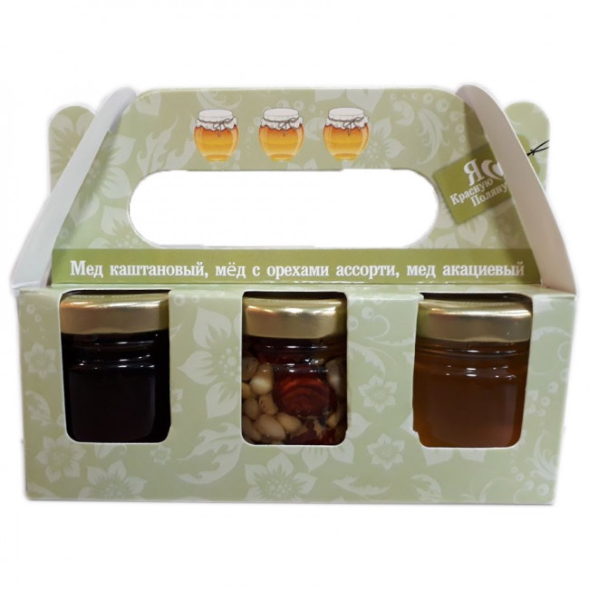 Краснополянский деликатес №4 (три мёда) мини