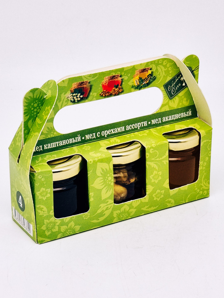 Краснополянский деликатес №4 (три мёда) мини