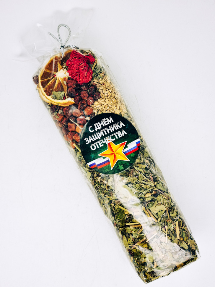 Подарок на 23 февраля Краснополянский чай "Имбирный" 100гр