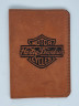 Обложка на паспорт натуральная кожа №7