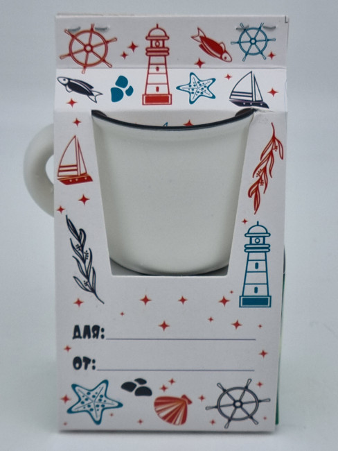 Чай зеленый ручной сбор 40гр с кружкой Санкт-Петербург №2