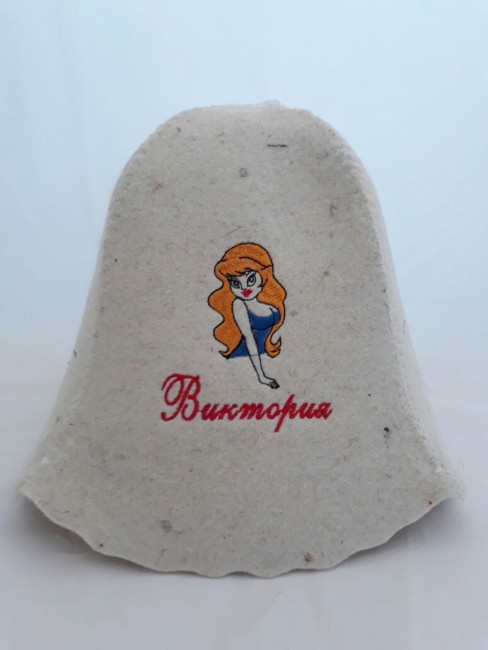 Шапка для бани и сауны «Виктория» Шапка для бани и сауны «Виктория»