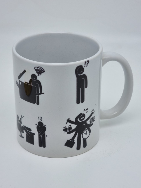 Кружка подарочная "Инвалид умственного труда" 250мл