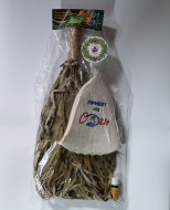 Набор для бани с веником Сочинский №4 с новым годом