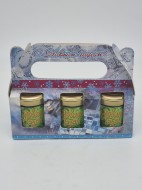 Набор Праздничный подарочный набор 3 меда с новым годом
