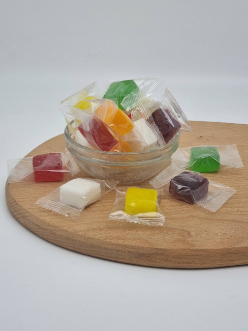 Конфета кубики ассорти штучно Конфета кубики ассорти штучно