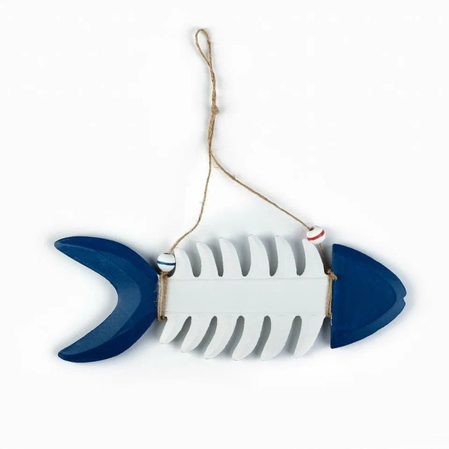 Настенный декор, панно "Рыбкин скелет"