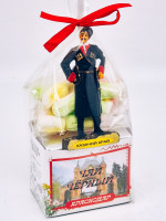 Чай черный ручной сбор 35гр + парварда 50гр Краснодар с магнитом Казак