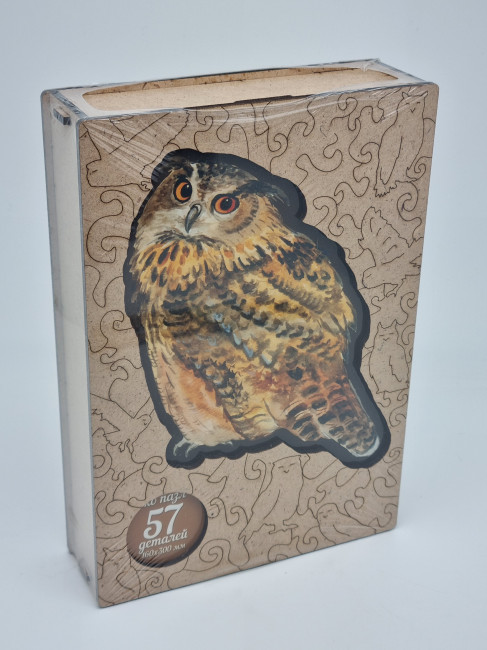 Пазлы №3 "Сова"