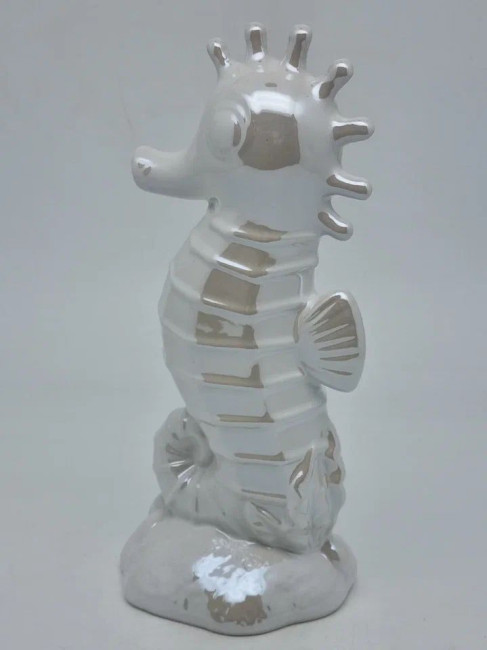 Копилка для денег "Морской конек" перламутр