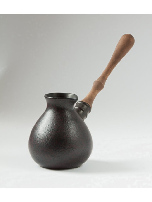 Турка "Амфора" фарфоровая жаропрочная 330мл Турка "Амфора" фарфоровая жаропрочная 330мл