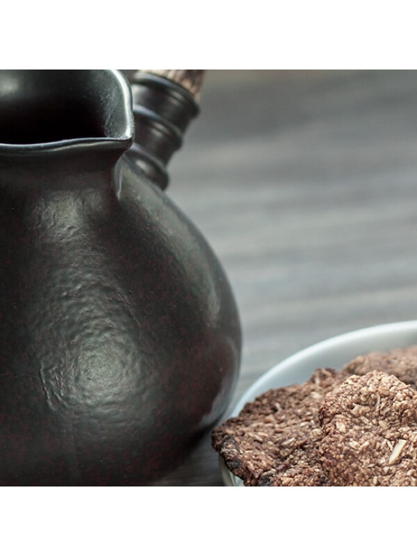 Турка "Амфора" фарфоровая жаропрочная 330мл