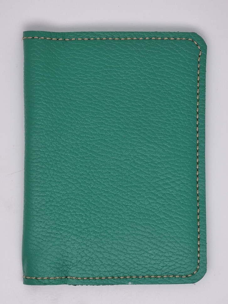 Обложка на паспорт натуральная кожа №3