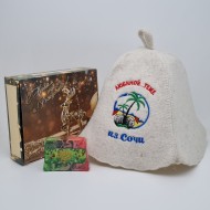 Набор для бани "Тёще" с новым годом