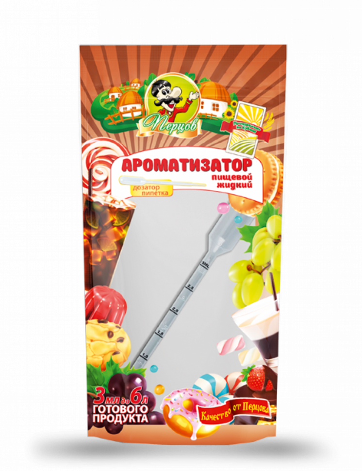 Ароматизатор пищевой жидкий Шоколад 3мл