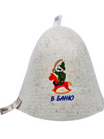 Шапка для бани  "В баню"