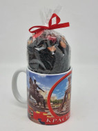 Кружка 250мл с черным фруктовым чаем 60гр "Краснодар 3"