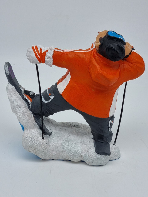 Статуэтка Лыжник толстяк Статуэтка Лыжник толстяк