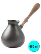 Турка "Амфора" фарфоровая жаропрочная 450мл