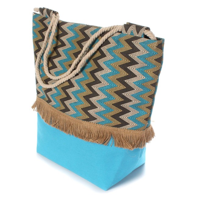 Сумка пляжная ручка канат №11