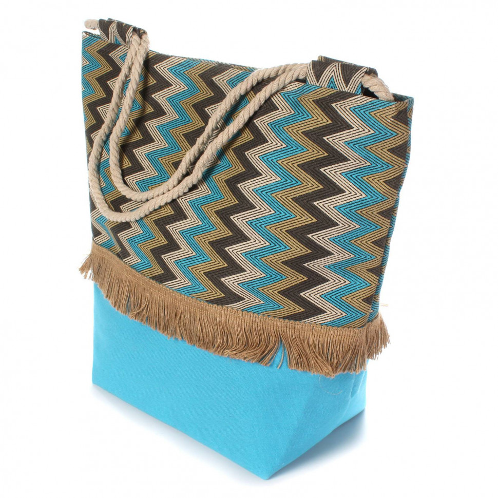 Сумка пляжная ручка канат №11