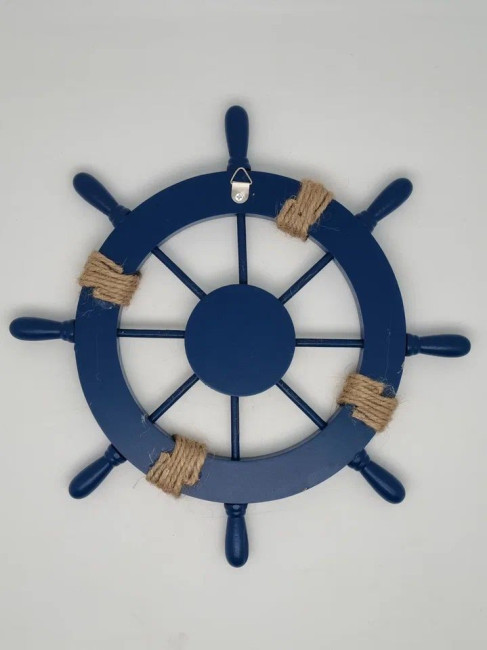 Декор настенный, панно "Штурвал корабля"