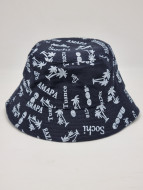 Панама в ассортименте 200 синяя пальма