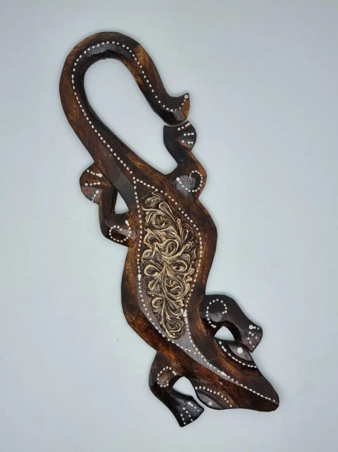 Панно Геккон 30см