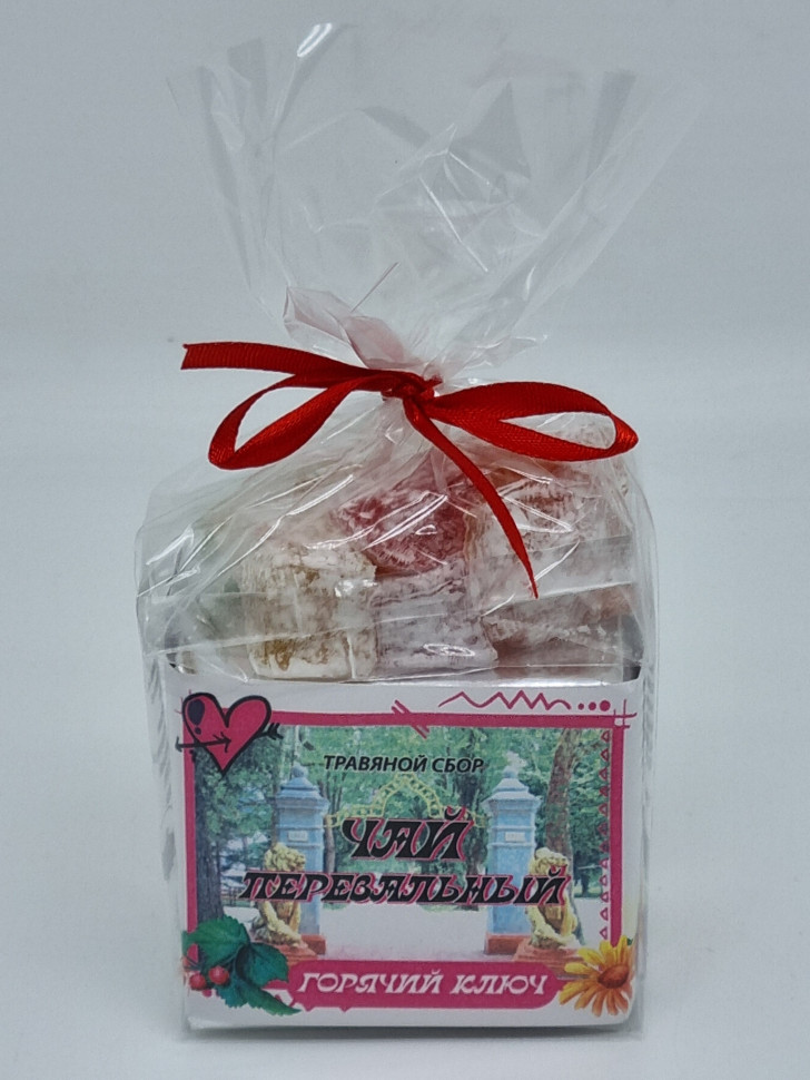 Краснополянский чай "Перевальный" 40гр +лукум 50гр Горячий Ключ