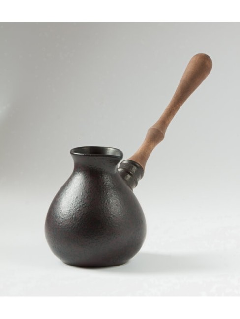 Турка "Амфора" фарфоровая жаропрочная 650мл Турка "Амфора" фарфоровая жаропрочная 650мл