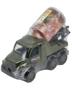 Максик, автомобиль-эвакуатор военный + Рахат-лукум 125гр