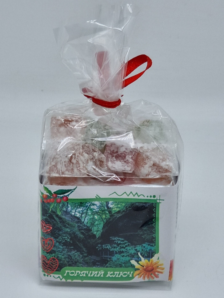 Краснополянский чай "для бани и сауны" 40гр +лукум 50гр Горячий Ключ