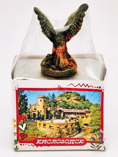 Чай черный ручной сбор 35гр Кисловодск с сувениром орел средний Чай черный ручной сбор 35гр Кисловодск с сувениром орел средний