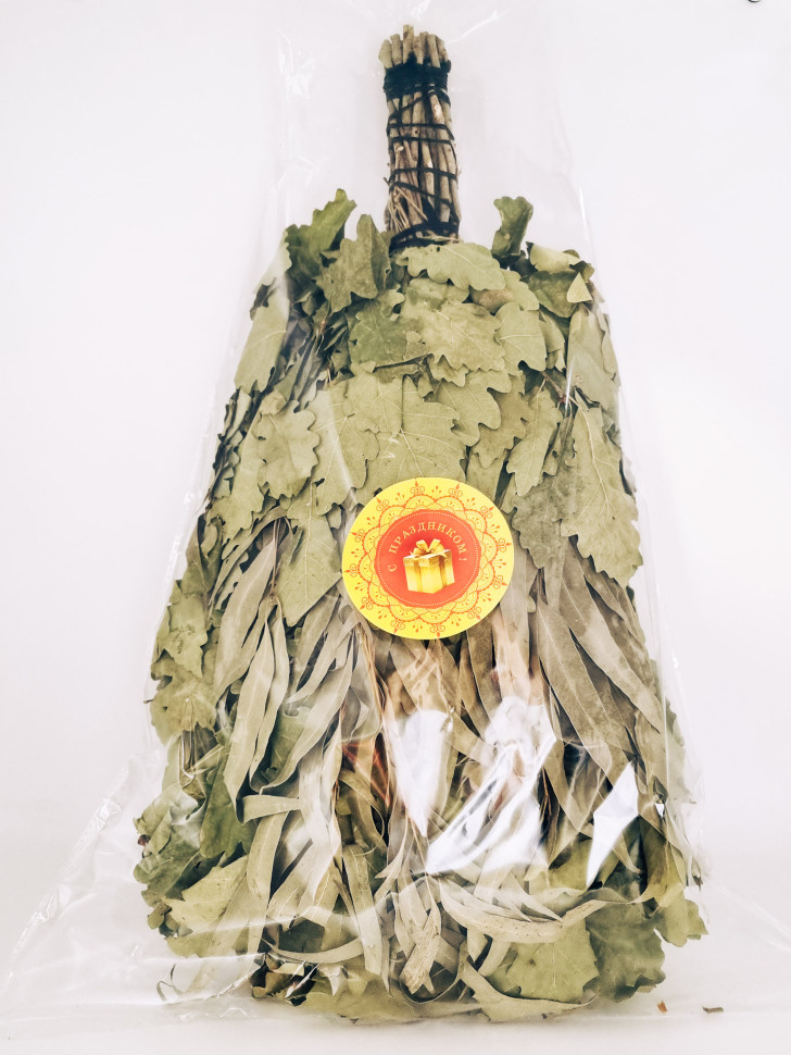 Веник, смешаный - дуб "Экстра" с эвкалиптом лучший подарок