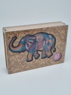 Пазлы №7 "Слон цветной" Пазлы №7 "Слон цветной"