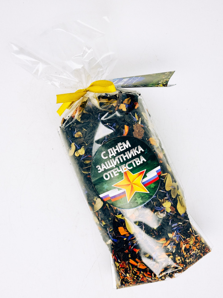 Подарок на 23 февраля Краснополянский чай для бани и сауны фруктовый ручной сбор 100гр