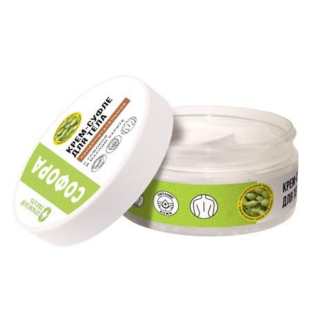 Крем-суфле для тела Суперпитание с софорой и маслом карите 150гр Крем-суфле для тела Суперпитание с софорой и маслом карите 150гр