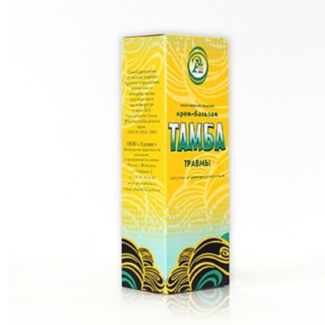 Крем-бальзам Тамба "Травмы" 75гр Крем-бальзам Тамба "Травмы" 75гр