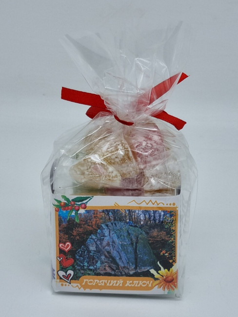 Краснополянский чай "Высокогорный" 40гр +лукум 50гр Горячий Ключ