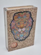 Пазлы №10 "Лев цветной" Пазлы №10 "Лев цветной"