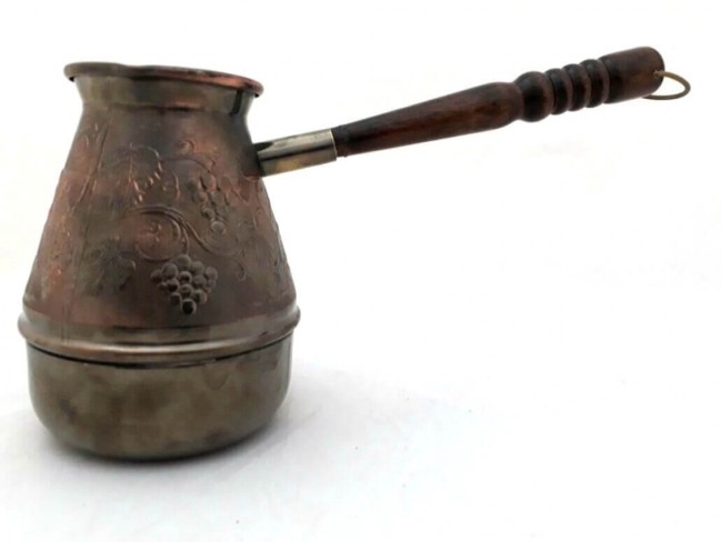 Турка медная "Виноград" 500мл