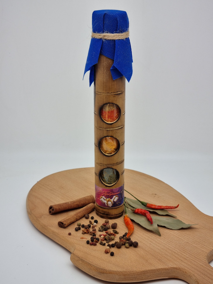 Смесь специй в бамбуке №7 200гр лучший подарок